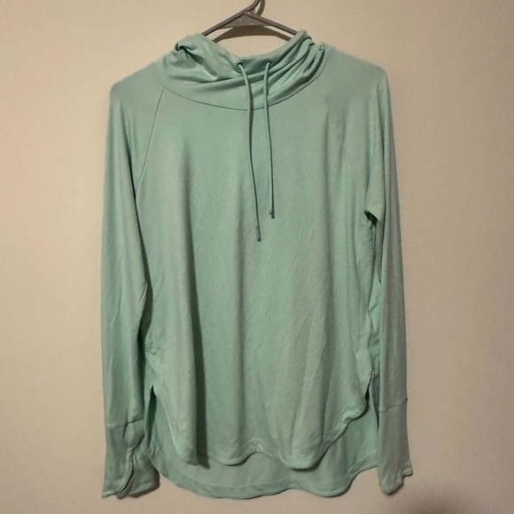 Athleta Uptempo Hoodie Sweatshirt,Wintergreen Mint/green SIZE S 382882 black fri - Picture 2 of 4